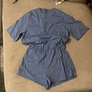 Bella + Canvas Beachy Blue Romper